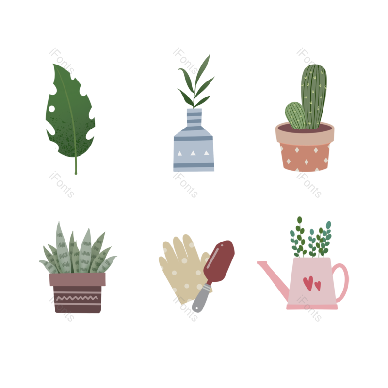 植物图片,大学元素,PNG,免抠素材